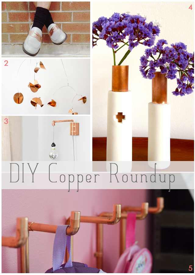 DIY Copper Roundup || via Jade and Fern
