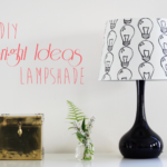 The DIY Bright Ideas Stenciled Lampshade