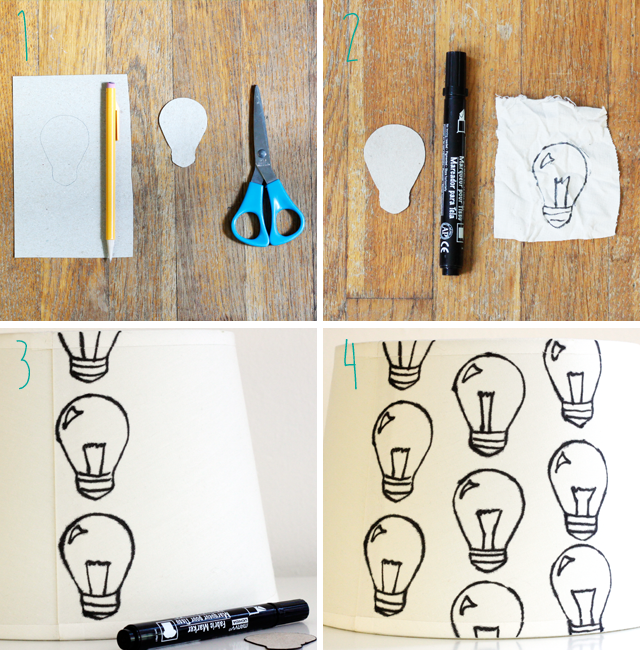 DIY Bright Ideas Lampshade || Jade and Fern