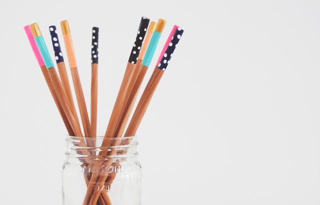 DIY Painted Chopsticks || Jade and Fern