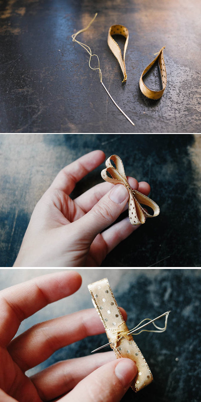 How To Make a Ribbon Bow - 3 Ways || by Kittenhood via Jade and Fern