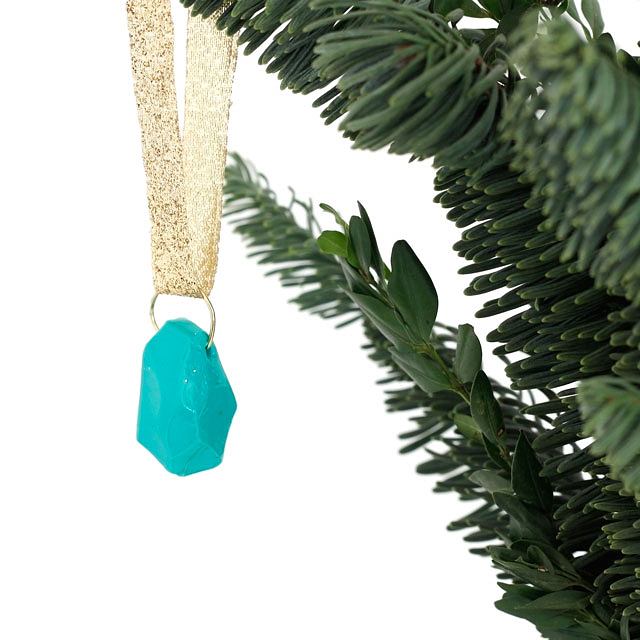 DIY Faceted Gemstone Ornaments || Jade and Fern