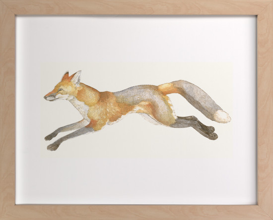 Swift Fox by Natalie Groves on Minted