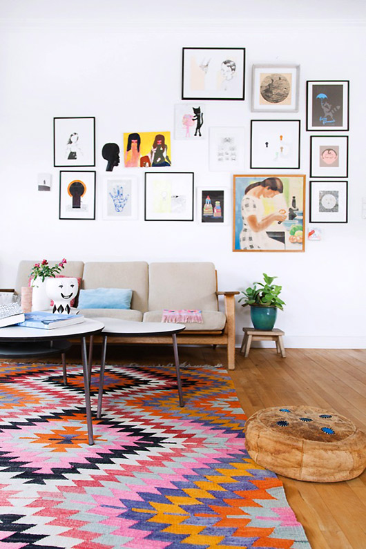 White Living Room Inspiration - home of Anne Bundgaard