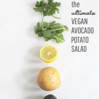The Ultimate Vegan Avocado Potato Salad || Idle Hands Awake