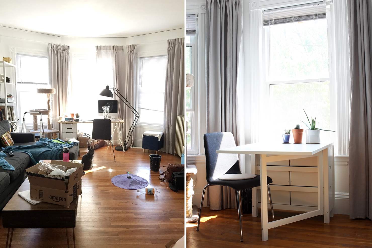 Scandinavian Workspace Reveal with IKEA @idlehandsawake