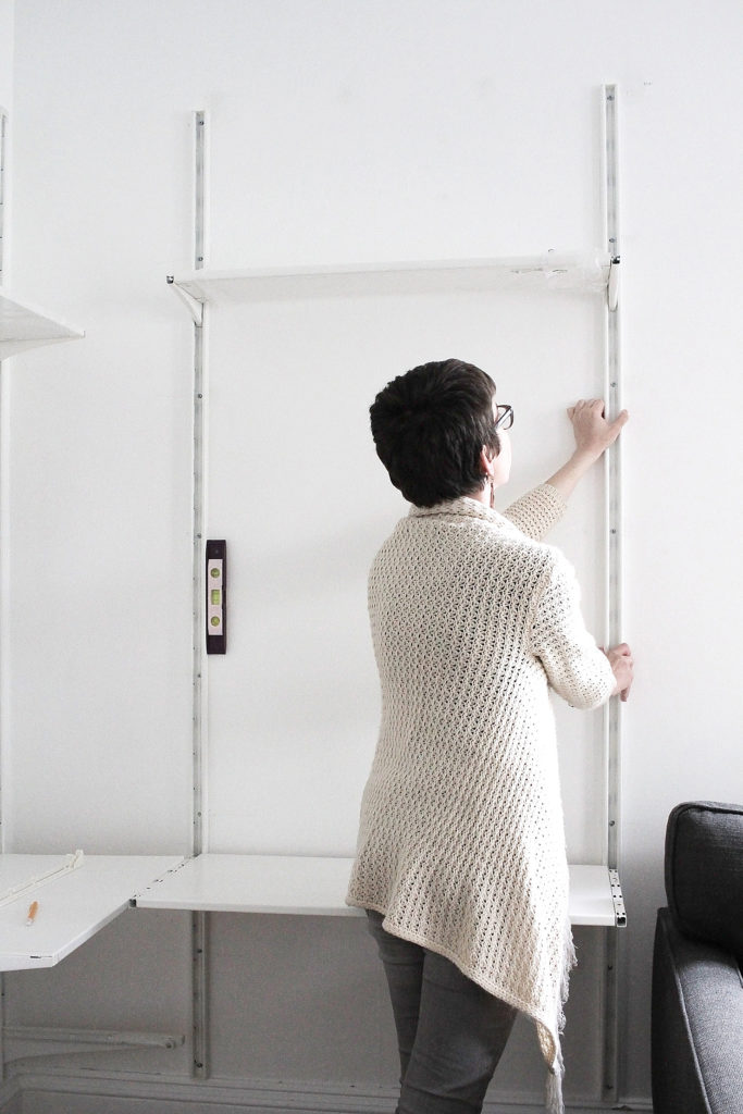 How to Hang Heavy Shelves on Horsehair Plaster Walls - Idle Hands Awake