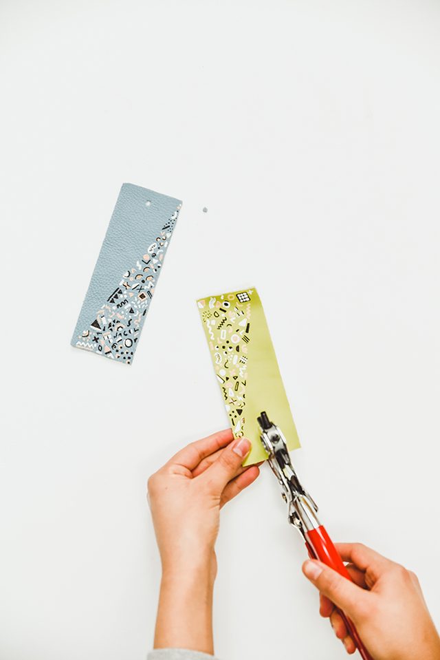 DIY 80s Style Patterned Bookmarks by Enthralling Gumption for Idle Hands Awake