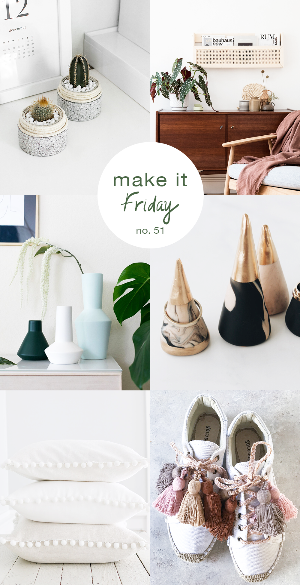 Make It Friday: Muted Spring Colors / DIY Inspiration from Idle Hands Awake