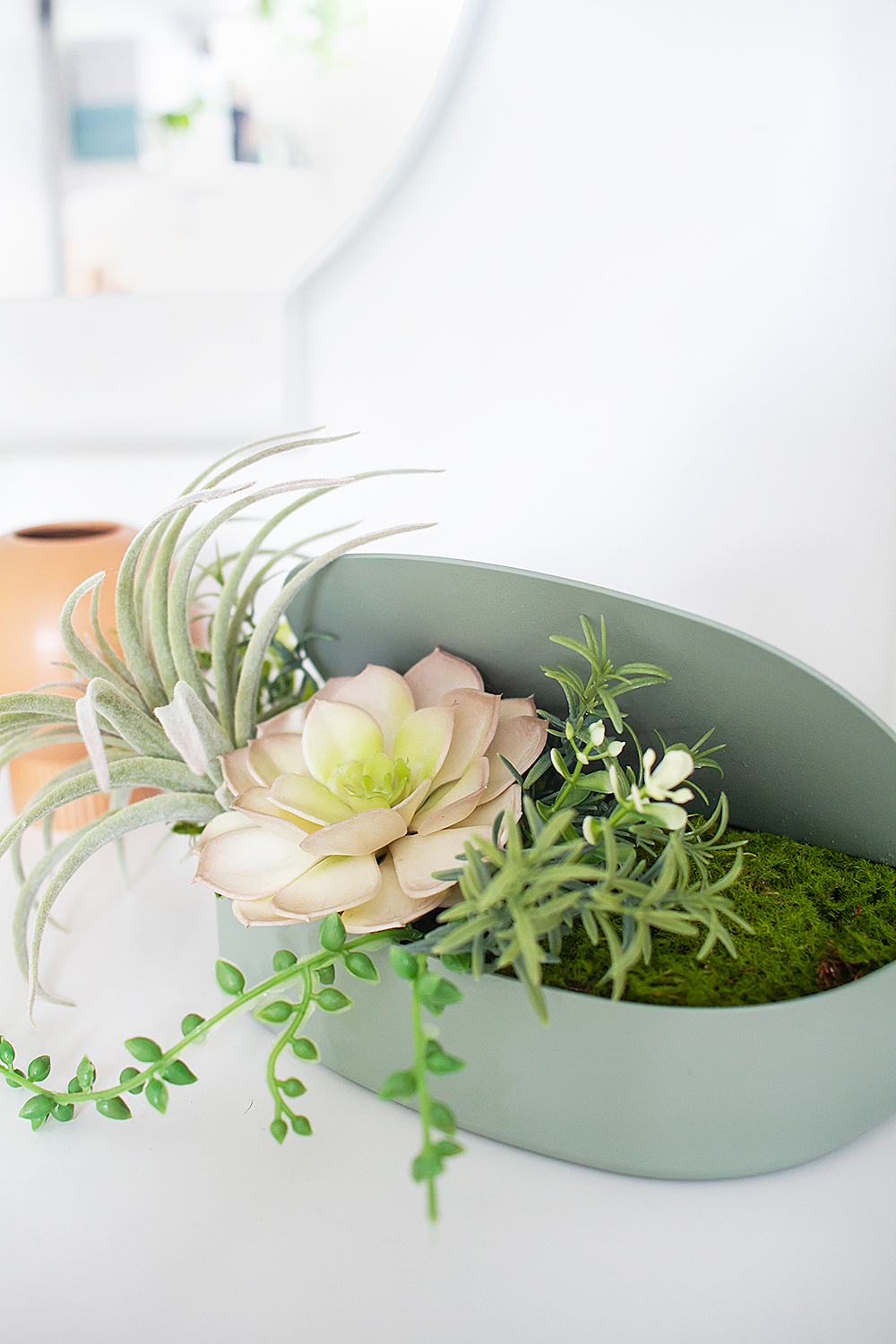 IKEA Hack: Make a DIY Faux Succulent Planter from a Box