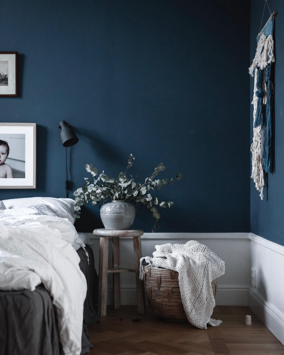 Perfectly Dreamy Moody Blue Bedrooms Idle Hands Awake