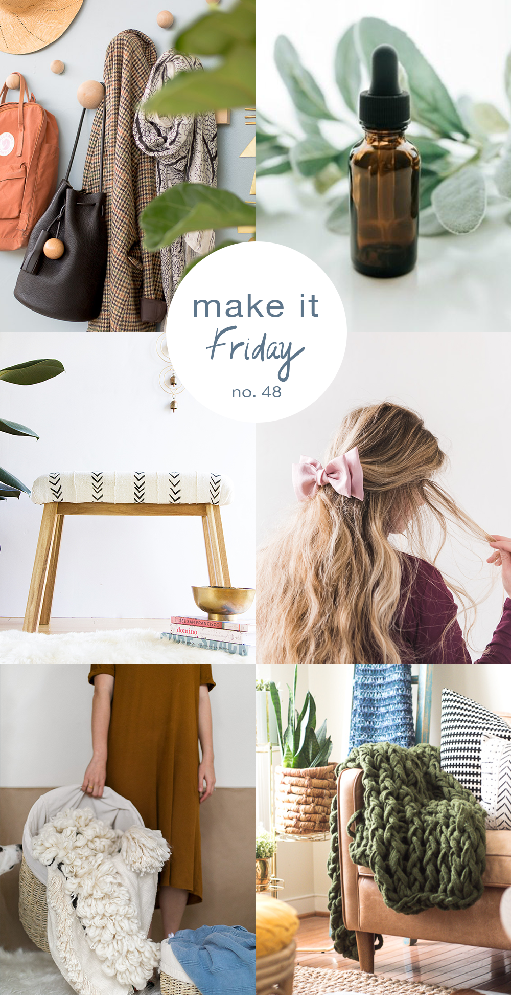Make It Friday / DIY roundup / DIY ideas / modern DIY ideas / modern craft ideas