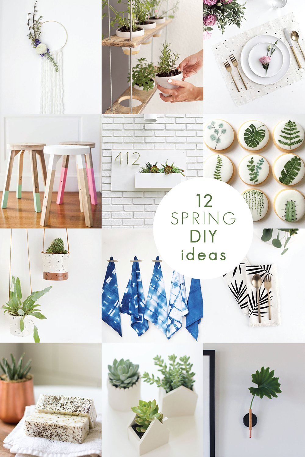 12 Minimalist Spring DIY Ideas